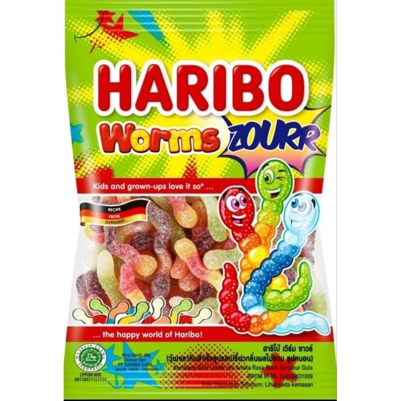 Haribo worms